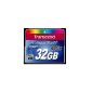 Transcend Extreme Speed ​​400x 32GB CompactFlash Memory Card (Personal Computers)