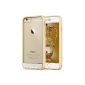 JETech® 6 iPhone Case 4.7 '' Shell Case Cover Shock Absorption-Bumper and Anti-Scratch Clear Back for Apple iPhone 6 4.7 inch (Metal - Bumper - Gold / Black) (Wireless Phone Accessory)