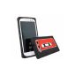 Sumo: mobile Silicone Case Retro Cassette / Tape for Samsung i9300 Galaxy S3 S III in black red (Electronics)