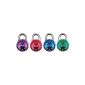 Master Lock combination lock Round 48 mm - Assorted colors, 1530EURDCM (tool)