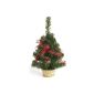 Brauns Heitmann 87038 Christmas tree, decorated, circa 39 cm, red / gold (household goods)