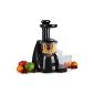 Klarstein Fruitpresso Juicer Multifunction Juicer Electric (150 watts, 70 U / min, incl. 2 Auffangbehäter, pluggers and cleaning brush) black