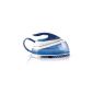 Philips GC7619 / 20 Perfect Care Pure steam generator iron (OptimalTEMP), blue and white (household goods)
