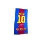 Officially licensed ORIGINAL FC Barcelona Lionel Messi towel - FC Barcelona licensed merchandise