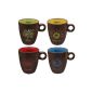 Set Mugs Senseo Special Edition Spirit, Set of 4, Coffee, Tea, 4 x 18 cl (Kitchen)