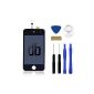 LCD TOUCH SCREEN + GLASS black assembled to iPod Touch 4 4G + FREE TOOL KIT (Electronics)