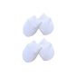 Mittens anti-scratch protection 100% cotton (set of 2 pairs) - Newborn (Clothing)