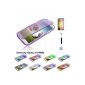 I 4in1 Direct MOON CASE TPU Silicone Gel Case Cover Shell Case Cover For Samsung Galaxy i9600 S5 (Purple) (Electronics)