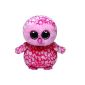 TY 7136994 - Pinky Buddy - Barn Owl, Beanie Boos, Large, 24 cm, pink (Toys)