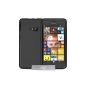 Shell Gel Extra fine INVISIBLE transparent Black Nokia Lumia 735 + 3 FREE MOVIES + PEN !!  (Electronic devices)