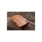 [100% wood] housing Sapele Hölz ​​Protective Case / Cover / Case / Pouch / Case for iPhone 4 / 4S (Plain) + Free Screen Protector of SigniCASE (Wireless Phone Accessory)