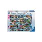 Ravensburger 19371-99 Beautiful Places on Earth, 1,000 parts Puzzle (Toy)