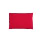 Couch cushion sofa cushion pillow back cushion XXL floor cushion 100x70 cm different. Colors (red)