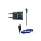 Original Samsung two-piece charger Netzeil data cable ETAOU80E for Samsung Galaxy Nexus (I9250) (Electronics)