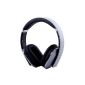 August EP650 - Wireless Stereo Headset Bluetooth 4.0 NFC aptX® Circum aural - Earphones with integrated microphone and rechargeable internal battery - Compatible with Mobile Phones, iPhone, iPad, PC, Tablets, Smartphones etc.  - Silver (Electronics)