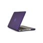Speck SeeThru Satin Hard Shell Case Cover Sleeve for 13 inch (33.8 cm) MacBook Pro - Grape Purple (Personal Computers)