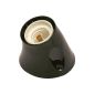 socket for bulbs with screw socket E27 (diameter 25 mm)