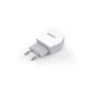 Aukey® Dual-Port USB Charger Mulitport phone adapters for the iPhone 5 5S 4S, iPad 3 April AIR, smartphones, Samsung Galaxy Tab 2, 3 5v tablet PCs and other USB devices charged, 10W 5V / 2.1A (White) (electronic devices)