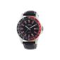 Jacques Lemans Men's Wrist Watch Quartz Analog XL leather 1-1328C (clock)