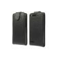 Acce2S - RABAT COVER HUAWEI Ascend G6 4G ASPECT BLACK LEATHER (Electronics)