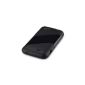 HTC Sensation / Sensation XE TPU silicone sleeve CASE COVER BAG IN BLACK (Wireless Phone Accessory)