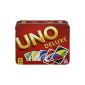 Mattel K0888-0 - Deluxe UNO, Card Game (Toy)