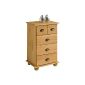 Pharmacists dresser Colmar, solid pine, stained