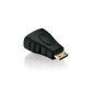 Sentivus SW HDA030 Mini HDMI Adapter (Mini HDMI Male to HDMI Female) black (accessories)