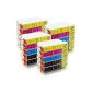 MS-20 compatible cartridges for point® Epson Expression Home XP-100 XP-102 XP-200 XP-202 XP-205 XP-210 XP-212 XP-215 XP-225 XP-30 XP-300 XP-302 XP-305 XP-310 XP-312 XP-313 XP-315 XP-320 XP-322 XP-325 XP-33 XP-400 XP-402 XP-405 XP-405WH XP-410 XP-412 XP-413 XP-415 XP 420 XP-422 XP-425 cartridges compatible with T1811 T1812 T1813 T1814 (Office supplies & stationery)