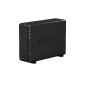Synology DiskStation DS112 + All-in-One NAS Server (1-Bay, 2GHz, 512MB RAM, DDR3 memory, USB 3.0) (Accessories)