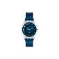 Swatch Skin Climber Flowery Blue Sfk 348Ag (clock)