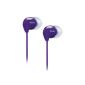 Philips SHE3590PP / 10 In-Ear Headphones Purple with 16 ohm 3 sizes of interchangeable tips (Accessory)
