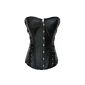 r-dessous paint Corsagentop black corset Gothic corset (Textiles)