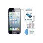 ebestStar ® Protective Film Tempered GLASS - anti breeze protective glass, anti-scratch Apple iPhone 5S / 5 (Electronics)