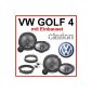 VW Golf 4 speakers with installation kit (electronics)