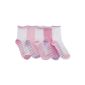 Patterned socks (set of 5 pairs) - Girl (Clothing)