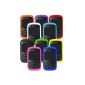Samrick Lot 10 Cases of hydro Protective Silicone Blackberry 9320 Curve Dark Blue / Light Blue / Green / Orange / White / Pink / Purple / Red / Yellow / Black (Wireless Phone Accessory)
