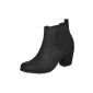 CASPAR - Classic Boots for Women - Chelsea boots with elastic - 2 colors - SBO042 (Clothing)