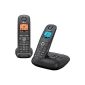 Gigaset A540 Duo A DECT cordless phone with answering machine, incl. 1 additional handset, anthracite / black (Electronics)