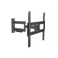 Störch fully articulated TV wall mount with 60-473 mm from the wall and 50 kg load capacity for all TV sets with VESA 200x200 to 400x400 (equivalent to 28-70 inches) (Electronics)