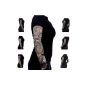 Nylon Tattoo Sleeves - Skull - Skull - individually or as a set of 6 (Toys)
