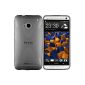 mumbi X TPU Cases HTC One Case transparent black (NOT HTC One M8) (Accessories)