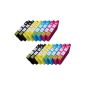 Pack 16 Cartridges Compatible Epson T1285.  4 black, 4 cyan, magenta 4, 4 yellow, compatible with Epson Stylus Office BX305F, Stylus Office BX305FW, Stylus Office BX305FW Plus Stylus S22, SX125 Stylus, Stylus SX130, SX230 Stylus, Stylus SX235W, SX420W Stylus, Stylus SX425W, SX430W Stylus Stylus SX435W Stylus SX438W, SX440W Stylus, Stylus Compatible SX445W.Cartouches.  INK JET printers.  T1281, T1282, T1283, T1284 Ink © Choice (Office Supplies)