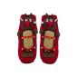 Christmas socks with motif elk or Santa Claus (Textiles)