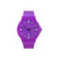 breo - B-TI-MS2 - Mixed Watch - Quartz - Analogue - Purple Plastic Bracelet (Watch)