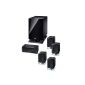 Heco Ambient 5.1A, 5.1 home theater system with active subwoofer (Electronics)