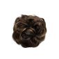 PRETTY SHOP scrunchy ponytail hairpiece hair thickening Scrunchie updos various colors (brown mix 32AH12) (Health and Beauty)