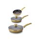 JOLTA® / SCHAEFER 5tlg pans with lids set in marble / ceramic tour (household goods)