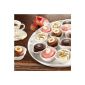 Petits fours (16 pieces = 500g) Fine marzipan with an airy macaroon as a core, these are our petits fours.  (Food And Drink)