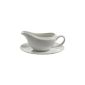 Maxwell & Williams JX58090 Kitchen gravy boat with saucer, sauces jug, 90 ml, in gift box, porcelain (household goods)